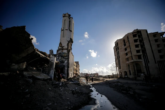 operațiune israeliana   Gaza City FOTO EPA EFE jpg