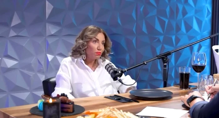 Larisa Uță, invitată în podcastul lui Adrian Cristea foto: YouTube 
