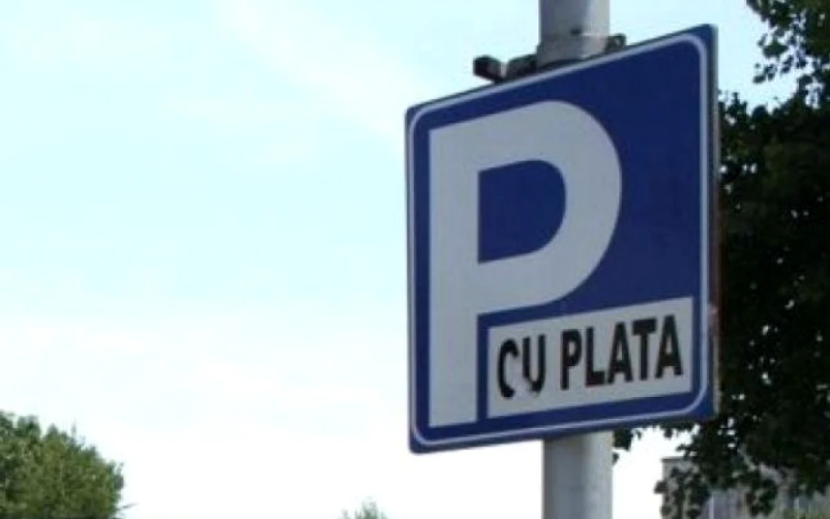 Parcarea cu plata prin SMS în centrul Craiovei