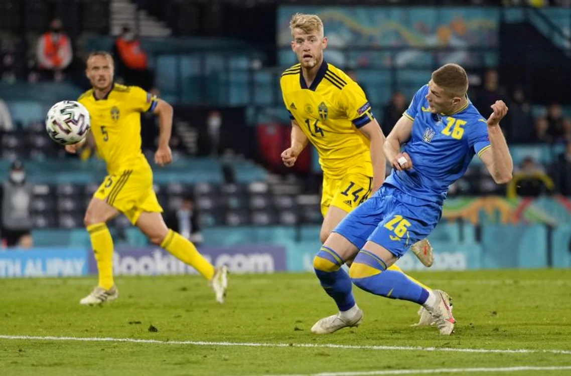 Dovbik a dus Ucraina în sferturile Euro 2020FOTO: EPA