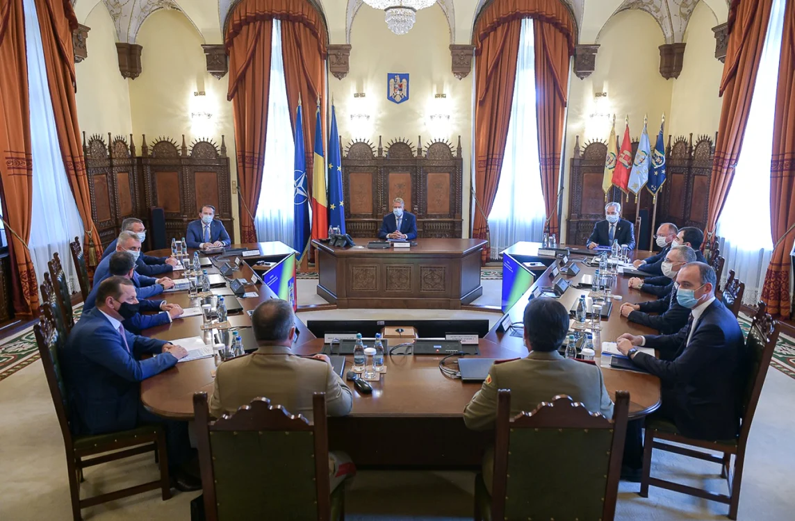 Membrii CSAT. FOTO Administraţia Prezidenţială
