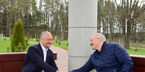 Igor Dodon si Aleksandr Lukasenko