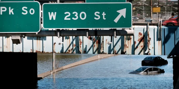 Inundaţii în Bronx FOTO Getty Images
