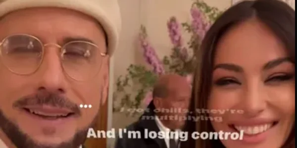 john travolta si madalina ghenea la festivalul de film de la cannes foto INSTAGRAM png