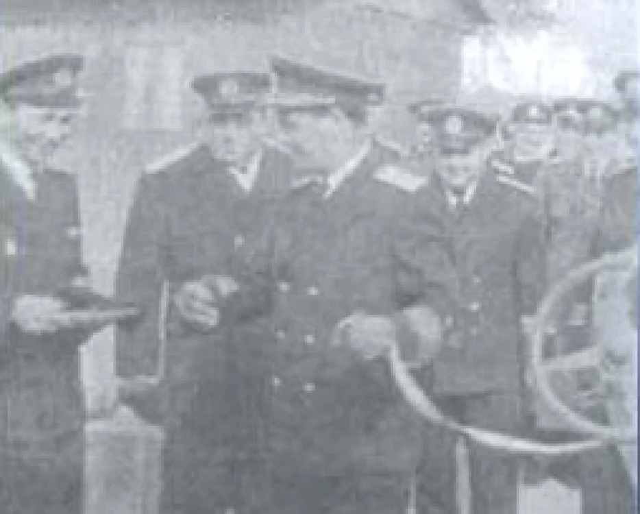 Imagine-document de la inaugurarea muzeului din Mangalia Colecţie WWW.rasfoiesc.com