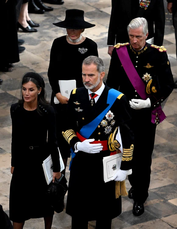Regina Letizia și soțul ei,  regele Felipe al VI-lea al Spaniei