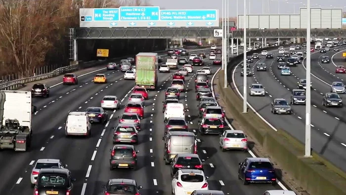 Trafic Marea Britanie FOTO: Captură video