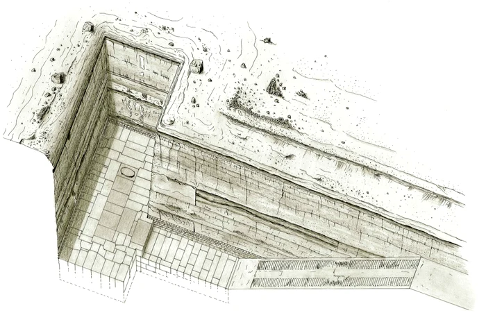 Mega structura de la Zawyet El Aryan FOTO wikipedia