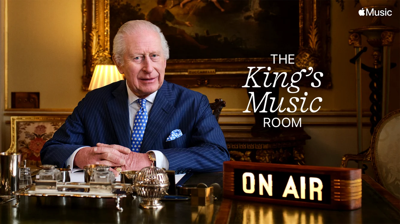 Playlistul regelui Charles dezvăluit în premieră în „The King’s Music Room” Foto Apple Music 
