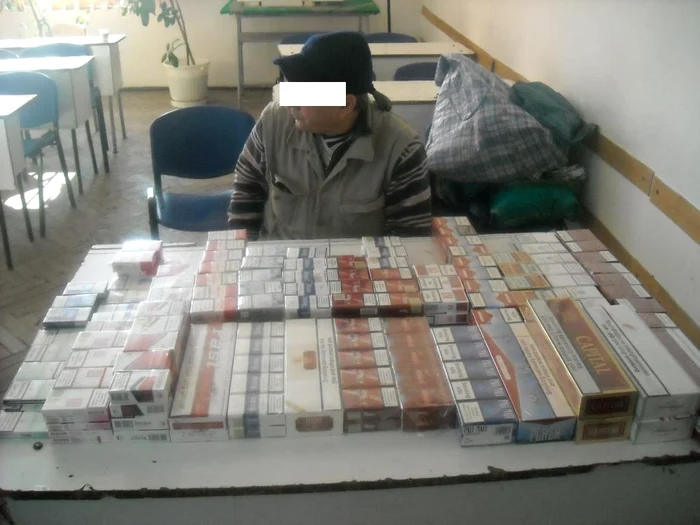 Ţigările capturate de jandarmi