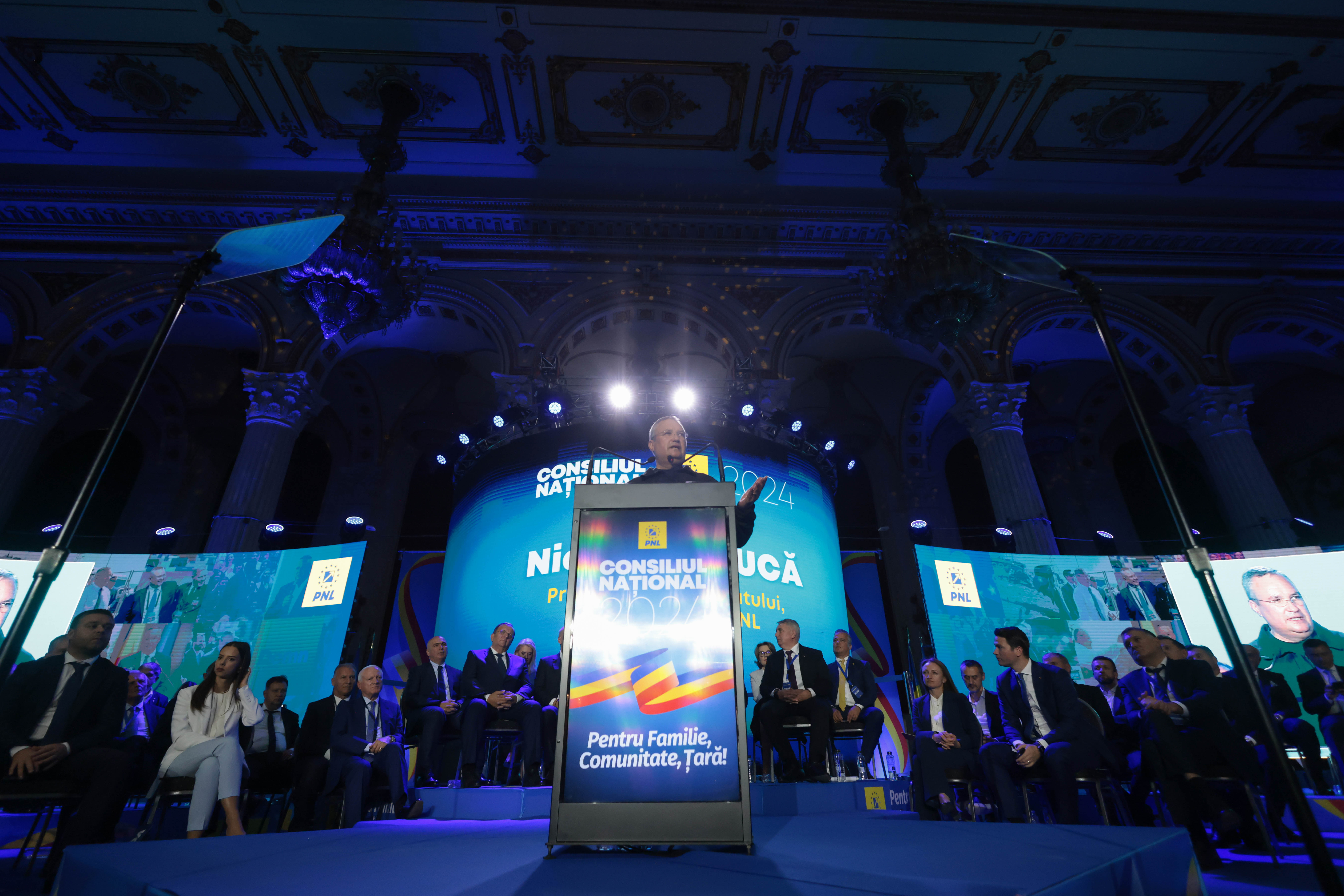 Nicolae Ciucă este oficial candidatul PNL pentru Prezidențiale FOTO: Inquam Photos/George Călin