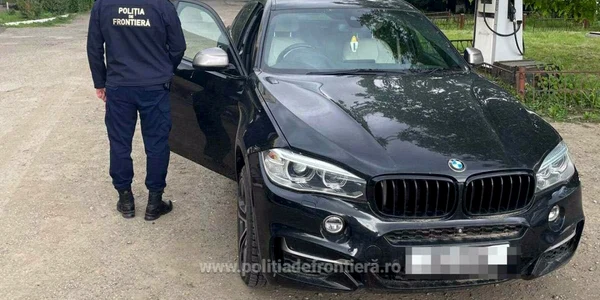BMW confiscare FOTO Politia de Frontiera jpg