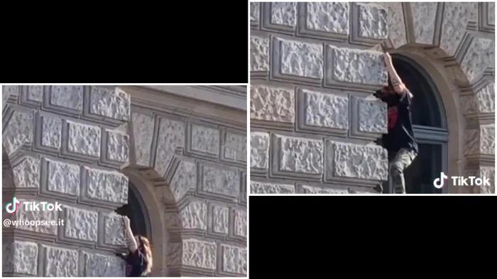 Un actor cunoscut a făcut senzație pe străzile Berlinului / foto: Colaj Click! (captură Twitter)