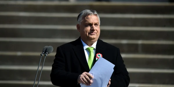 Viktor Orban discurs de 15 martie 2024 la Budapesta Foto Profimedia jpg