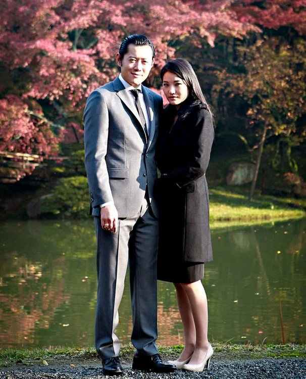 Jetsun Pema și soțul său, regele Buthanului