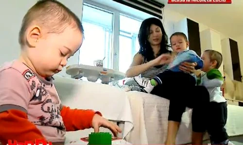 Nicoleta Luciu si tripletii jpeg