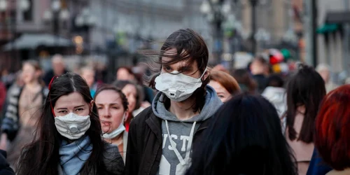 Moscova in vremea pandemiei FOTO EPA-EFE