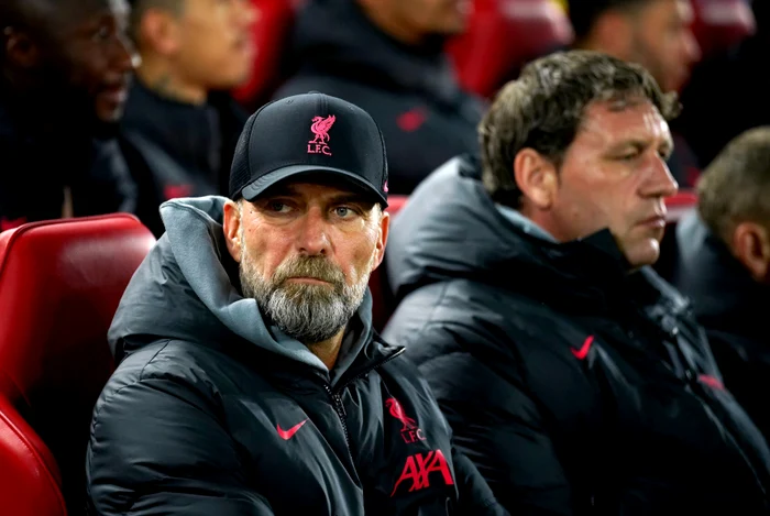 Antrenorul Jurgen Klopp a fost ironizat de suporterii lui Liverpool FOTO Profimedia