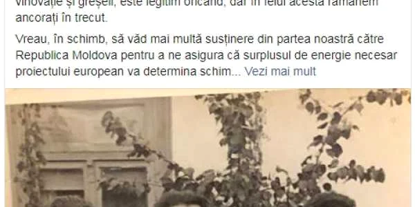 Postare Dacian Ciolos Basarabia