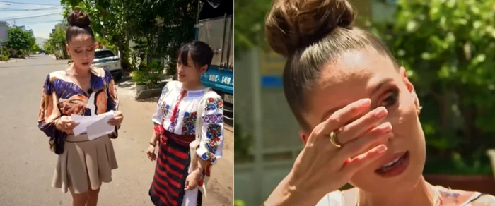 Irina Fodor a trăit cel mai emoționat moment din „Asia Express” / Foto: captură YouTube