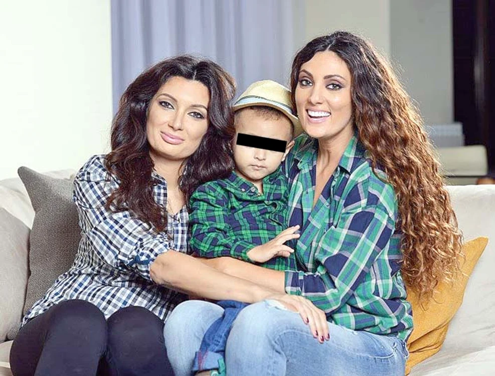 Cream locuieşte acum împreună cu băieţelul la sora ei
