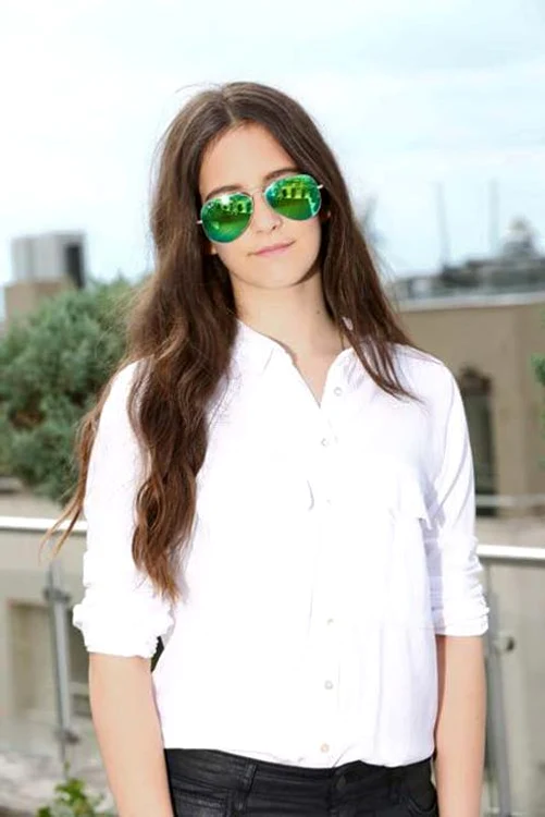 Fiica Andreei Berecleanu, Eva, a moştenit frumuseţea de la mama sa