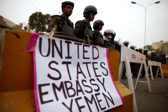 Ambasada SUA din Yemen rămâne închisă FOTO Reuters