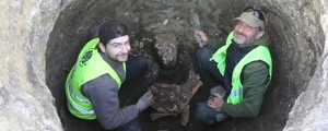 Cuptor roman pentru producerea varului, descoperit în Ungaria (© Szent István Király Múzeum)