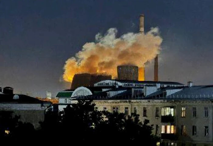 Fabrică de azotat din Rusia, în flăcări FOTO: X