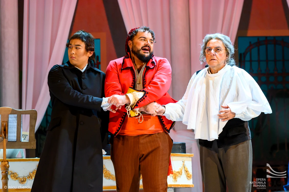 Wang Zheng, Mihai Damian, Bruno De Simone. Foto Nicu Cherciu