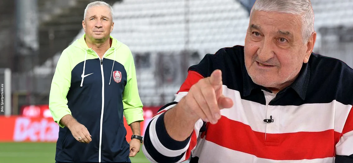 Rică Răducanu îi este aproape, acum, la greu, lui Dan Petrescu