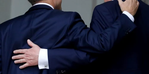 Emmanuel Macron si Donald Trump FOTO AFP 