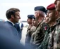 Emmanuel Macron la baza militara Mihail Kogalniceanu Klaus Iohannis cort popota soldati (1) jpg