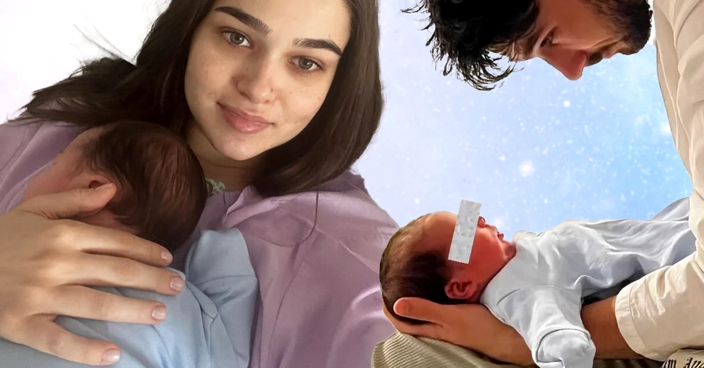 Theo Rose și Anghel Damian sunt părinții unui băiețel / foto: Colaj Click!