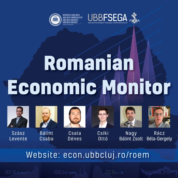 Echia Romanian Economic Monitor - UBB. FOTO: UBB