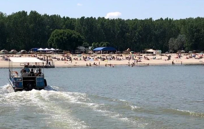 Plaja Mare din Călăraşi, loc de relaxare, riscă să fie închisă  FOTO Facebook/Samskara Beach