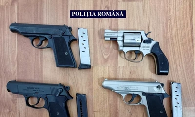 calarasi arme confiscate d epolitisti foto IPJ calarasi