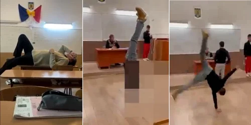 Profesor de fizică de la un colegiu renumit din Vâlcea surprins în ipostaze interpretabile la clasă Foto colaj capturi video jpg