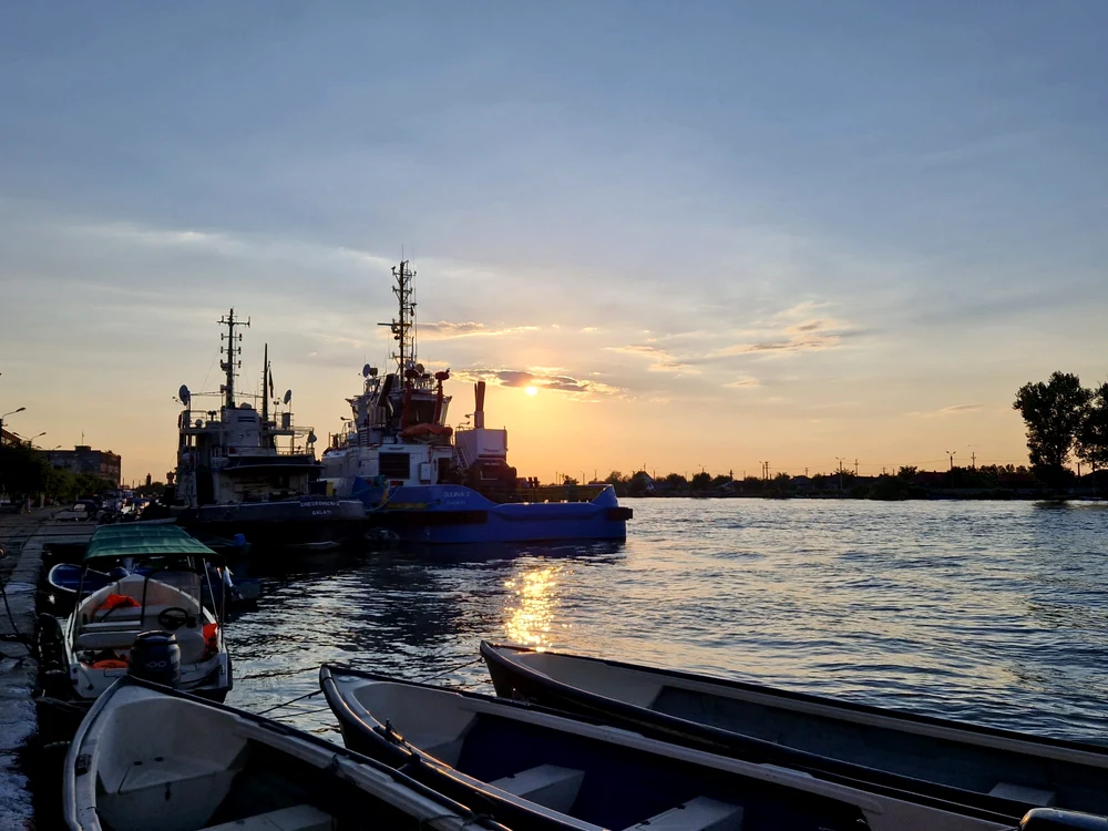 Sulina și Delta l-au fermecat pe turistul elvețian.