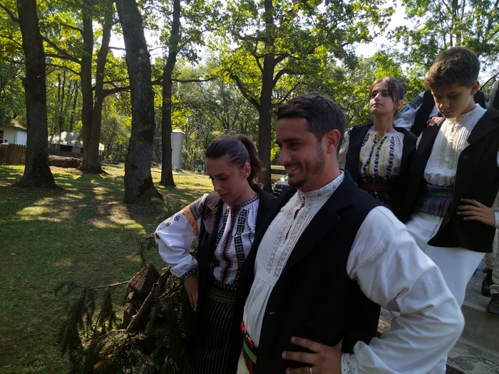 Preotul Ștefan Aga, la finalul unui spectacol FOTO: Ștefan Borcea