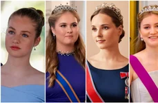 Cele 4 viitoare regine, Leonor, Amalia, Ingrid si Elisabeta jpg