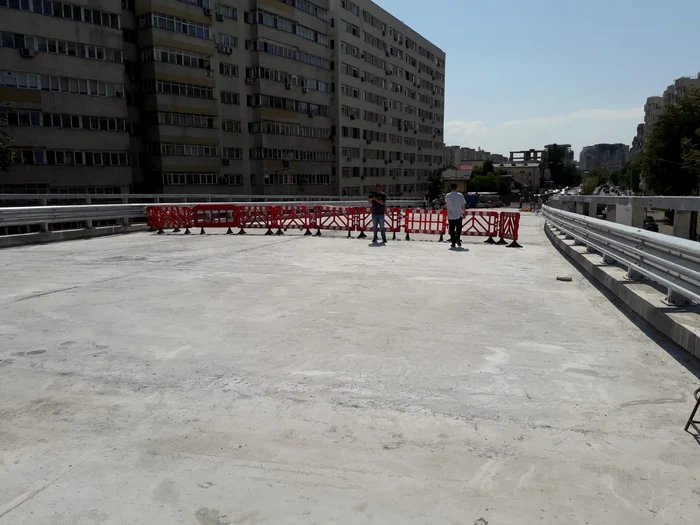 Pasajul Doamna Ghica a fost betonat