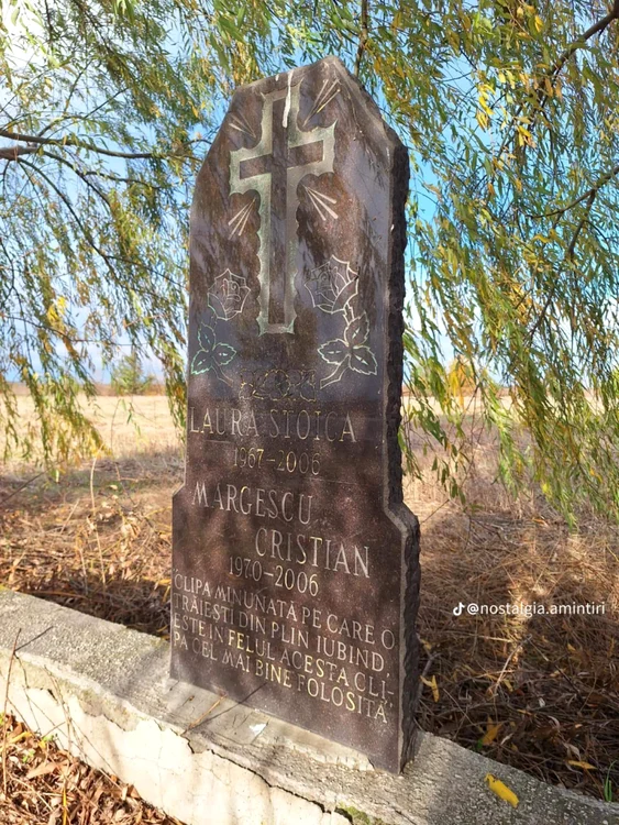 Locul în care au murit Laura Stoica și Cristian Mărgescu - Foto: captură TikTok