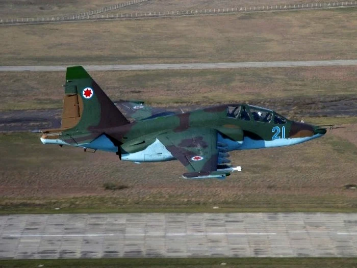 Un avion Su-25 ucrainean a fost doborât în estul Ucrainei FOTO wikipedia.org