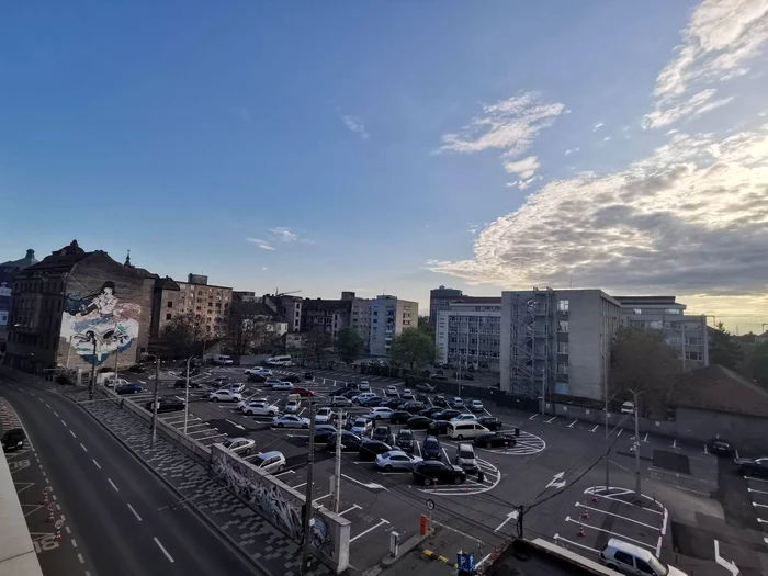 Locul pe care CJ Timiș va construi o parcare supraetajată FOTO Ștefan Both