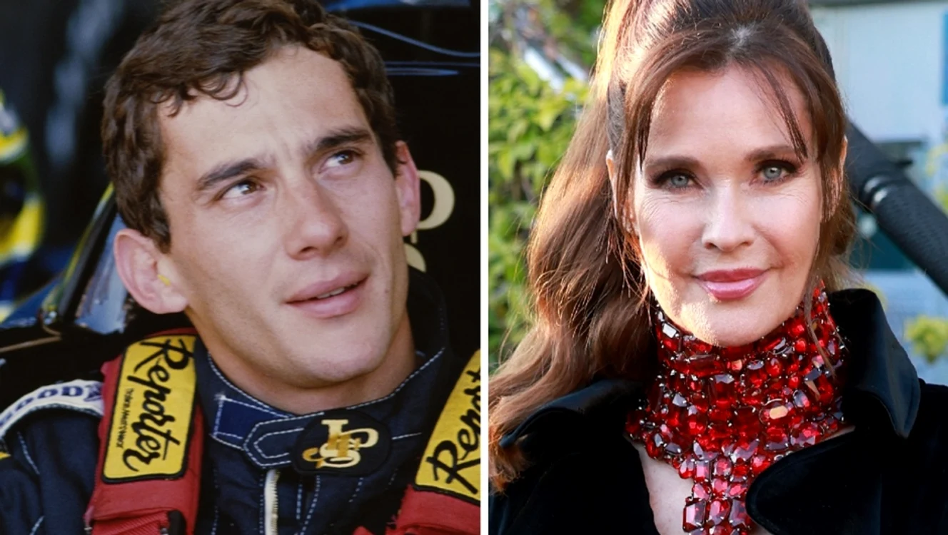Ayrton și supermodelul, o poveste de iubire neîncheiată