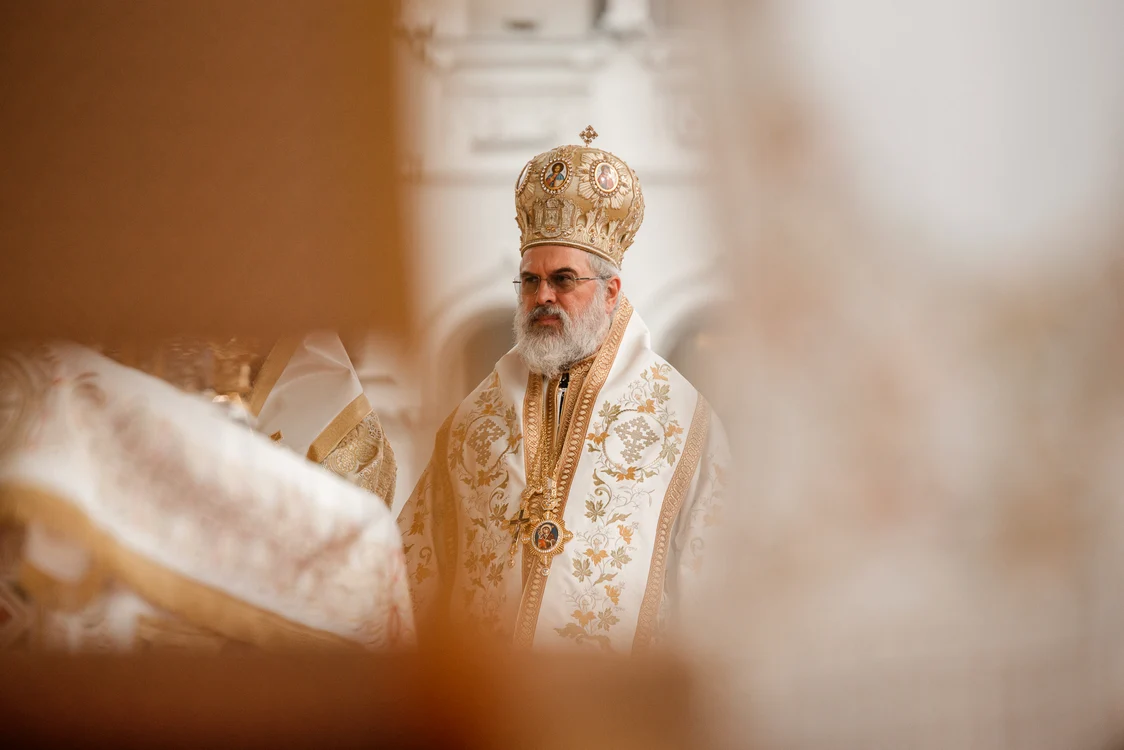 Preoți din întreaga lume, la slujba de Liturghie. FOTO Andrei Luca