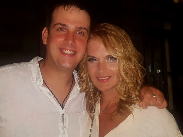 Andrei, singurul copil al Manuelei Hărăbor