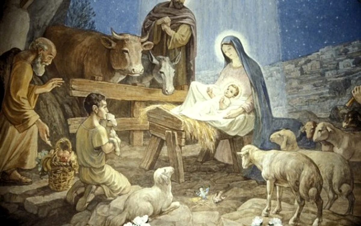 Nașterea lui Iisus.