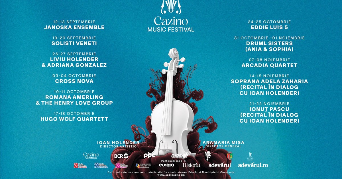 Imagine asociată subiectului: Cazino Music Festival continuă la Constanța până pe 22 noiembrie